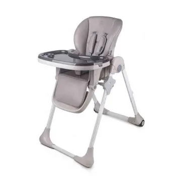 KINDERKRAFT STOLICA ZA HRANJENJE YUMMY GREY 