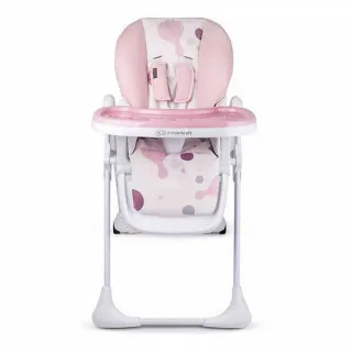 KINDERKRAFT STOLICA ZA HRANJENJE YUMMY PINK 