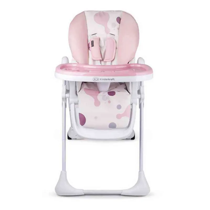 KINDERKRAFT STOLICA ZA HRANJENJE YUMMY PINK 
