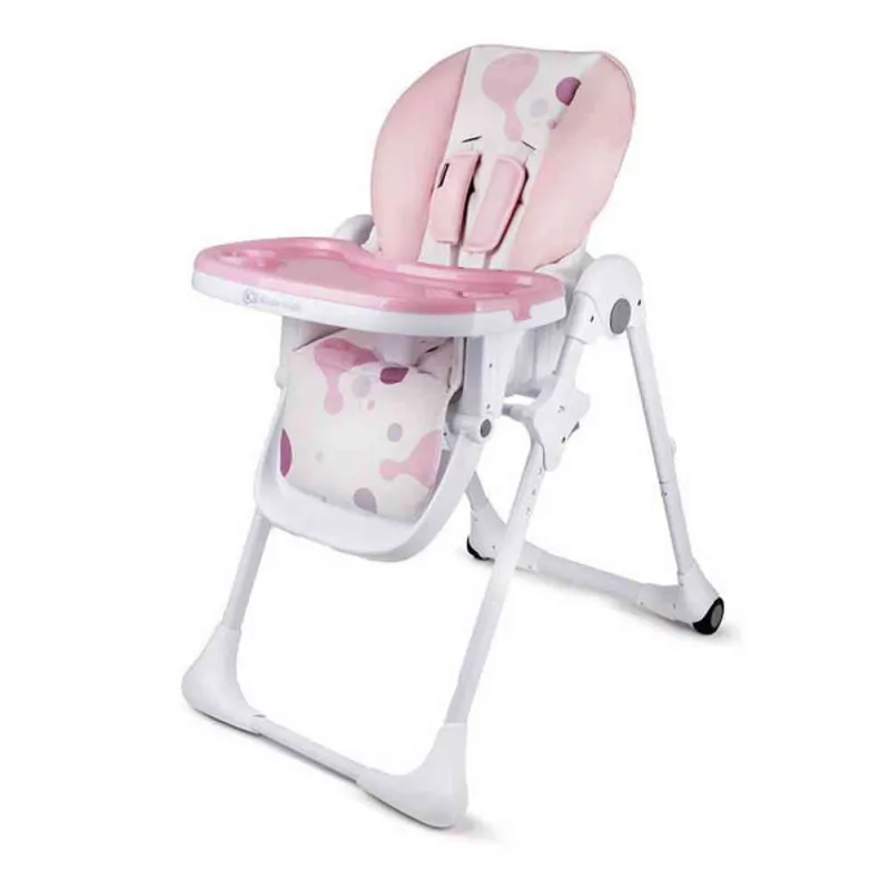 KINDERKRAFT STOLICA ZA HRANJENJE YUMMY PINK 