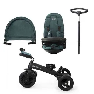 KINDERKRAFT TRICIKL EASY TWIST 2U1 GREEN 