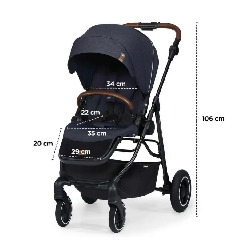 KINDERKRAFT KOLICA ALL ROAD ASH GREY