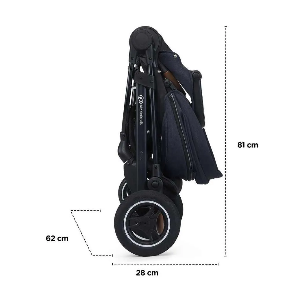 KINDERKRAFT KOLICA ALL ROAD IMPERIAL BLUE