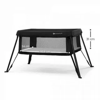 KINDERKRAFT PRENOSIVI KREVETAC CAMI 3U1 BLACK 