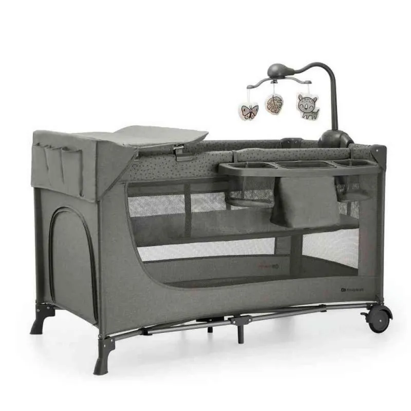 KINDERKRAFT PRENOSIVI KREVETAC JOY 2 DARK GRAY SA DODACIMA 