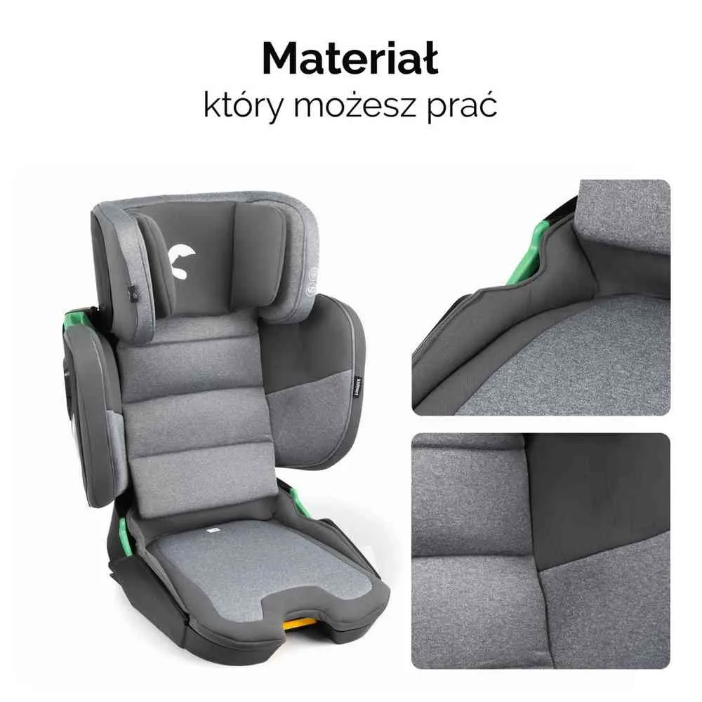 KIDNORT MANE AUTO SEDIŠTE I SIZE 100 150CM GREY 