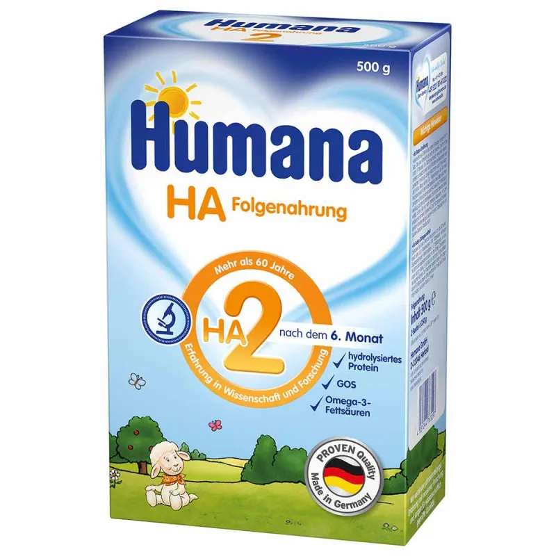 HUMANA MLEKO HA 2 500G 