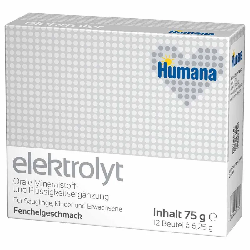 HUMANA ELEKTROLIT SA UKUSOM KOMORACA ZA ODOJCAD DECU I ODRASLE 75G