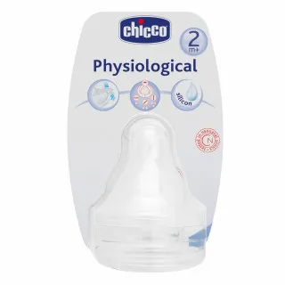 CHICCO CUCLA SILIKON 2M PLUS PROMENLJIV PROTOK 2KOM