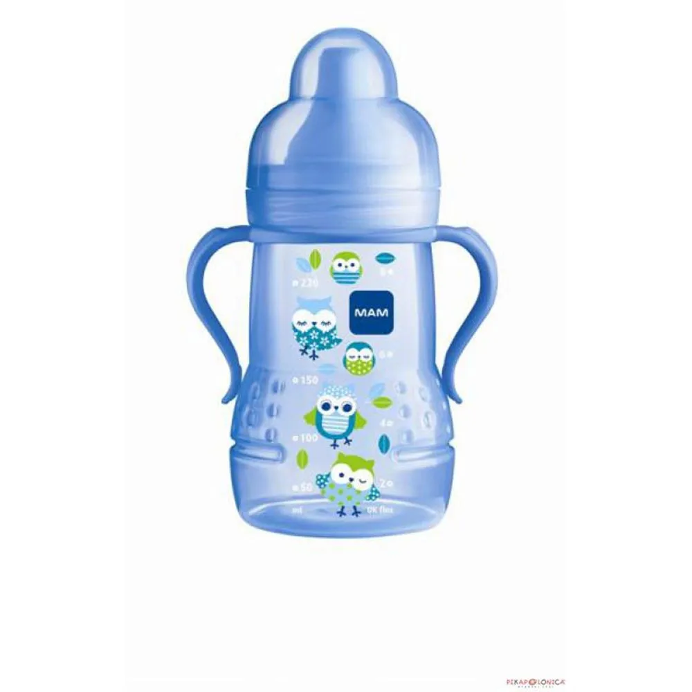 MAM FLASICA NO SPILL TRANSITION TRAINER 220ML  SILIKON 6M 
