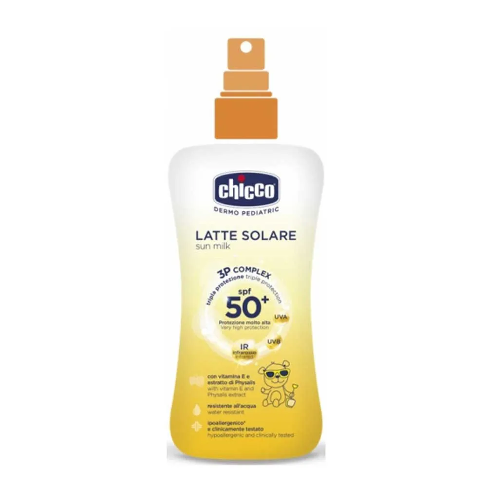 CHICCO BM SPREJ ZA SUNCANJE SPF50  150ML BEZ PARABENA NOV 