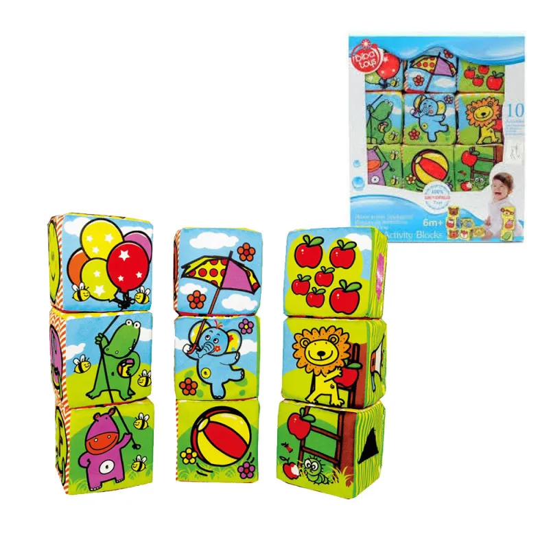 BIBA TOYS PLISANE KOCKE