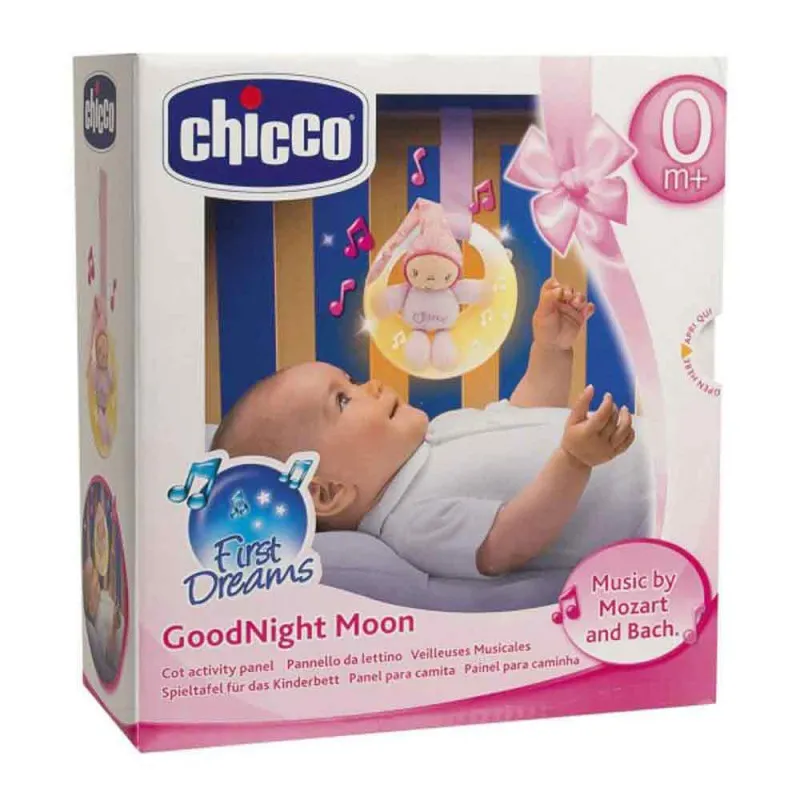 CHICCO MUZICKA LAMPA USPAVANI MESEC FD -ROZE