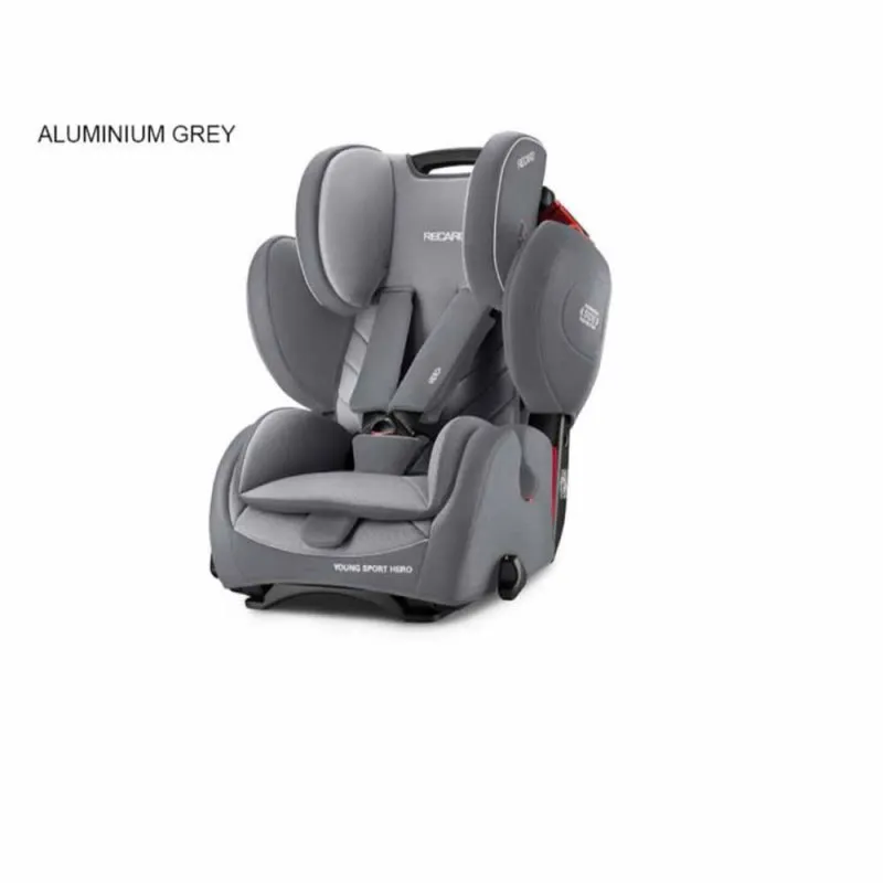 RECARO AUTO SEDISTE 1/2/3 (9-36KG ) YOUNGSPORTHERO ALUM GREY
