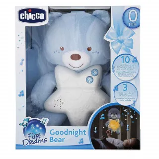 CHICCO GOODNIGHT PLAVI MEDA