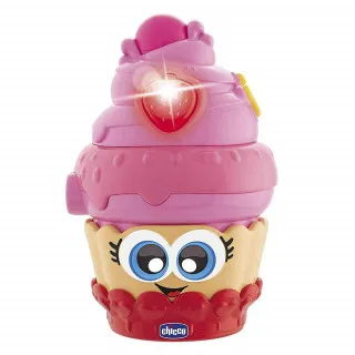 CHICCO IGRACKA CUPCAKE ROZE