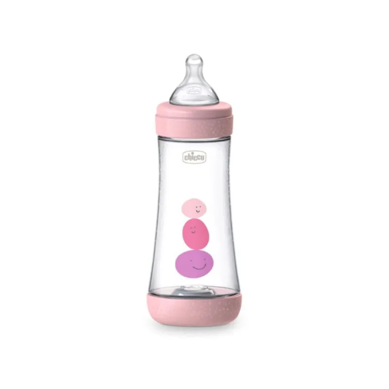 CHICCO PERFECT5 FLASICA ROZE 4M+ 300ML