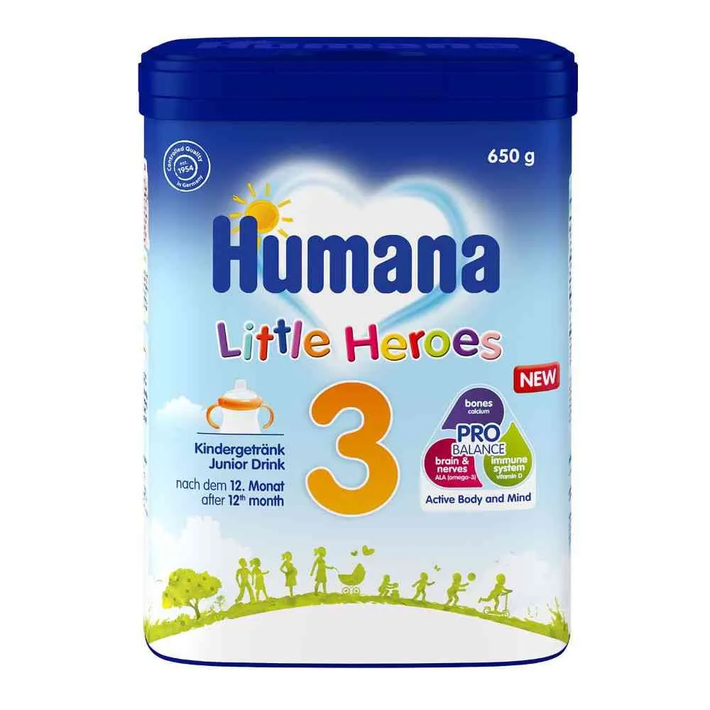 HUMANA MLEKO JUNIOR 3 MP 650G 