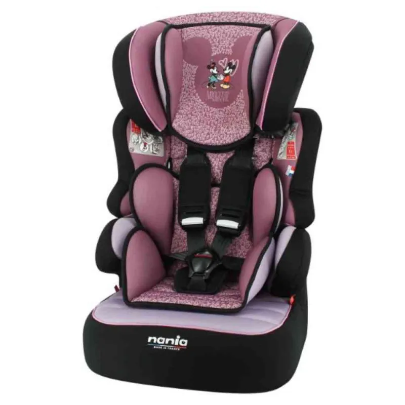 NANIA AUTO SEDISTE 1/2/3 (9-36KG) BELINE MINNIE LOVE 