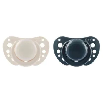 CHICCO LAZA PHYSIO AIR SILIKON PLAVA 6-16M 2KOM 