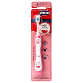 CHICCO cETKICA ZA ZUBE HIPPO 3-6 GODINA 