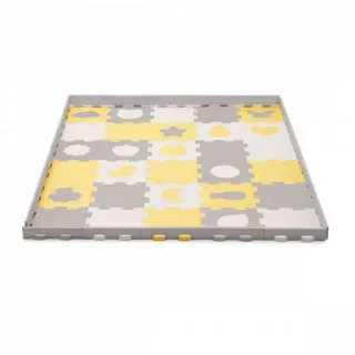KINDERKRAFT PODLOGA ZA IGRU 3D LUNO SHAPES YELLOW 