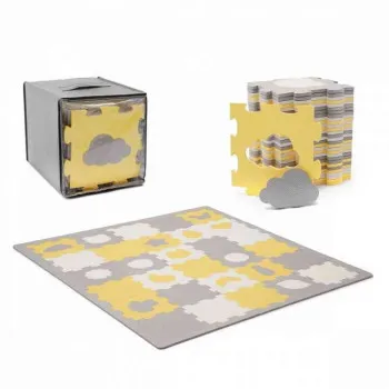 KINDERKRAFT PODLOGA ZA IGRU 3D LUNO SHAPES YELLOW 
