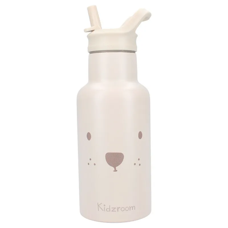 KIDZROOM TERMOS BEARY EXCITED BEIGE 350ML 