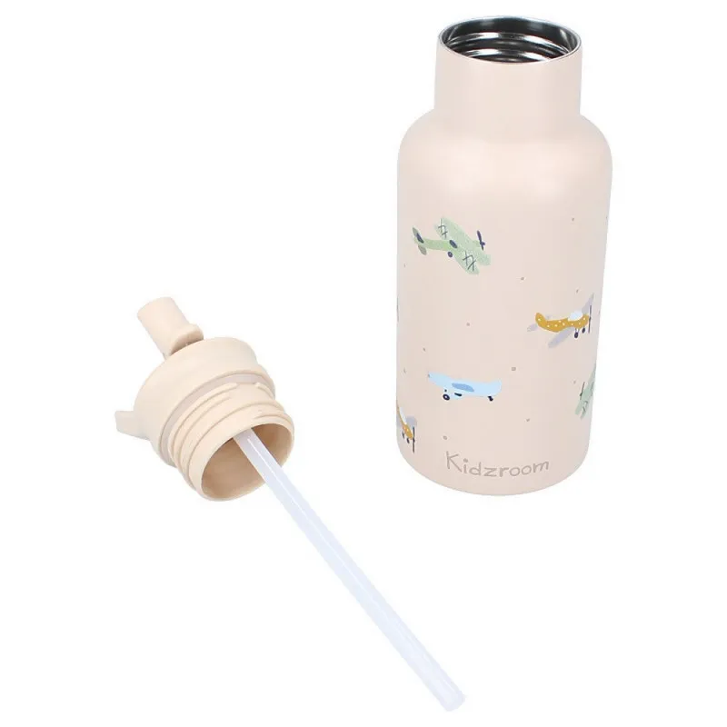 KIDZROOM TERMOS SMALL TALK BEIGE 350ML 