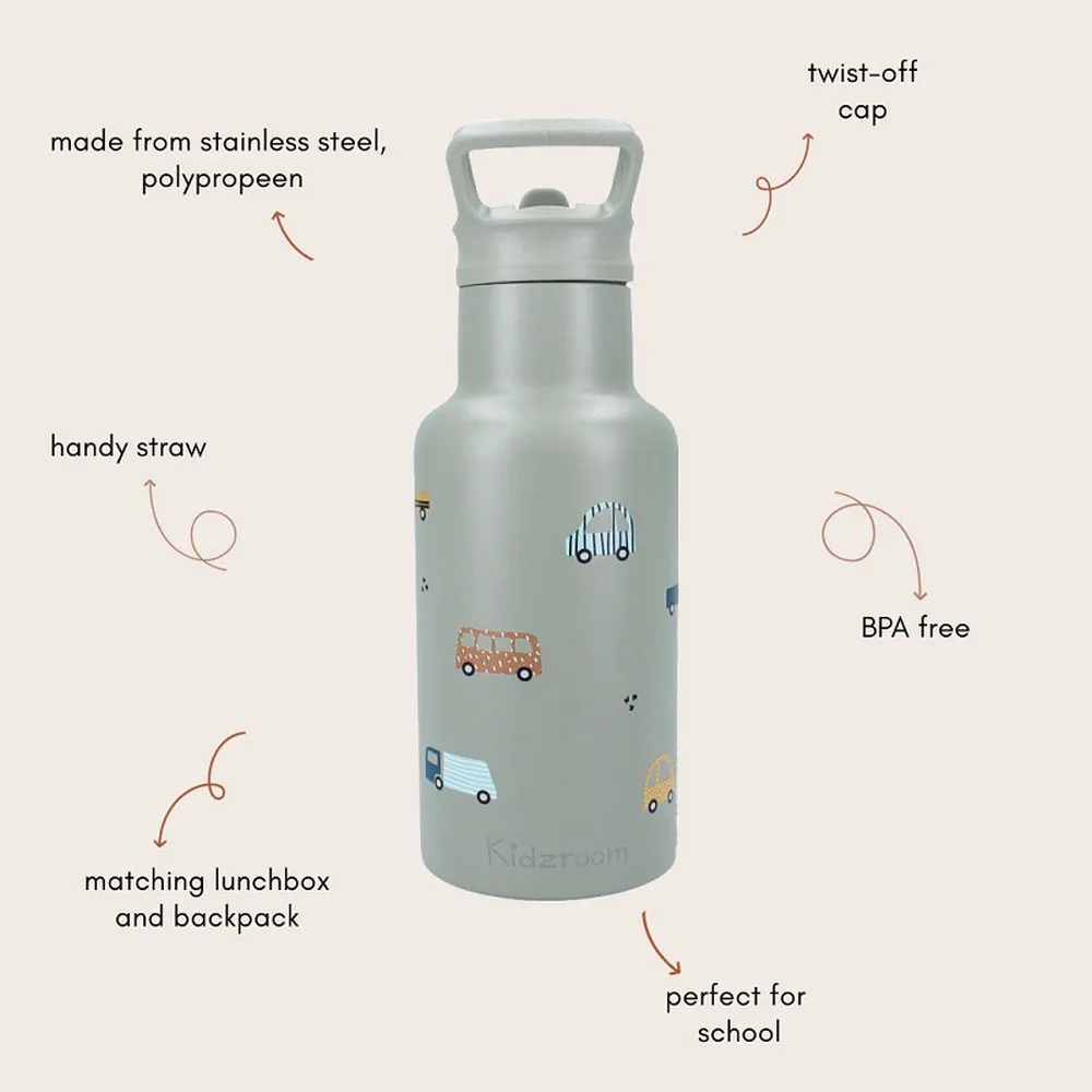 KIDZROOM TERMOS SWEET CUDDLES GREEN 350ML 