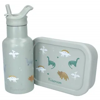 KIDZROOM TERMOS SMALL TALK GREEN 350ML 