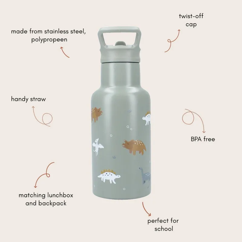 KIDZROOM TERMOS SMALL TALK GREEN 350ML 