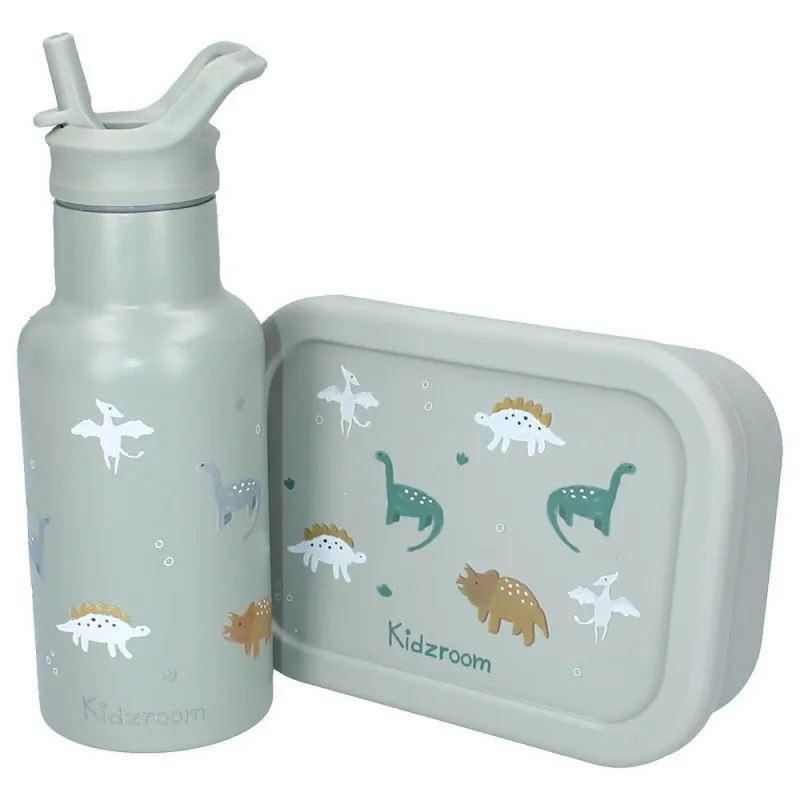 KIDZROOM TERMOS SMALL TALK GREEN 350ML 