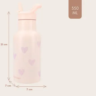 KIDZROOM TERMOS SMALL MAGICAL MEADOWS PINK 350ML 