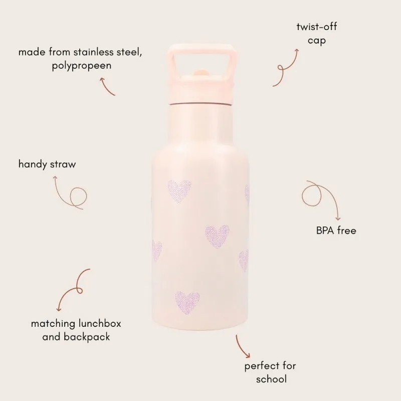 KIDZROOM TERMOS SMALL MAGICAL MEADOWS PINK 350ML 