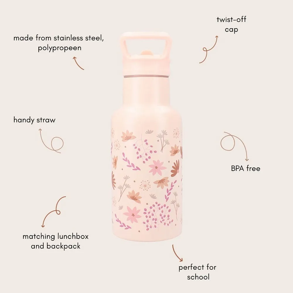 KIDZROOM TERMOS SMALL ENCHANTED MEMORIES PINK 350ML 