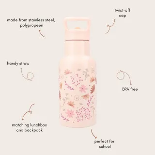 KIDZROOM TERMOS SMALL ENCHANTED MEMORIES PINK 350ML 