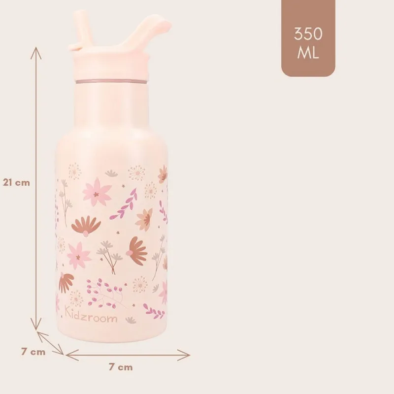KIDZROOM TERMOS SMALL ENCHANTED MEMORIES PINK 350ML 