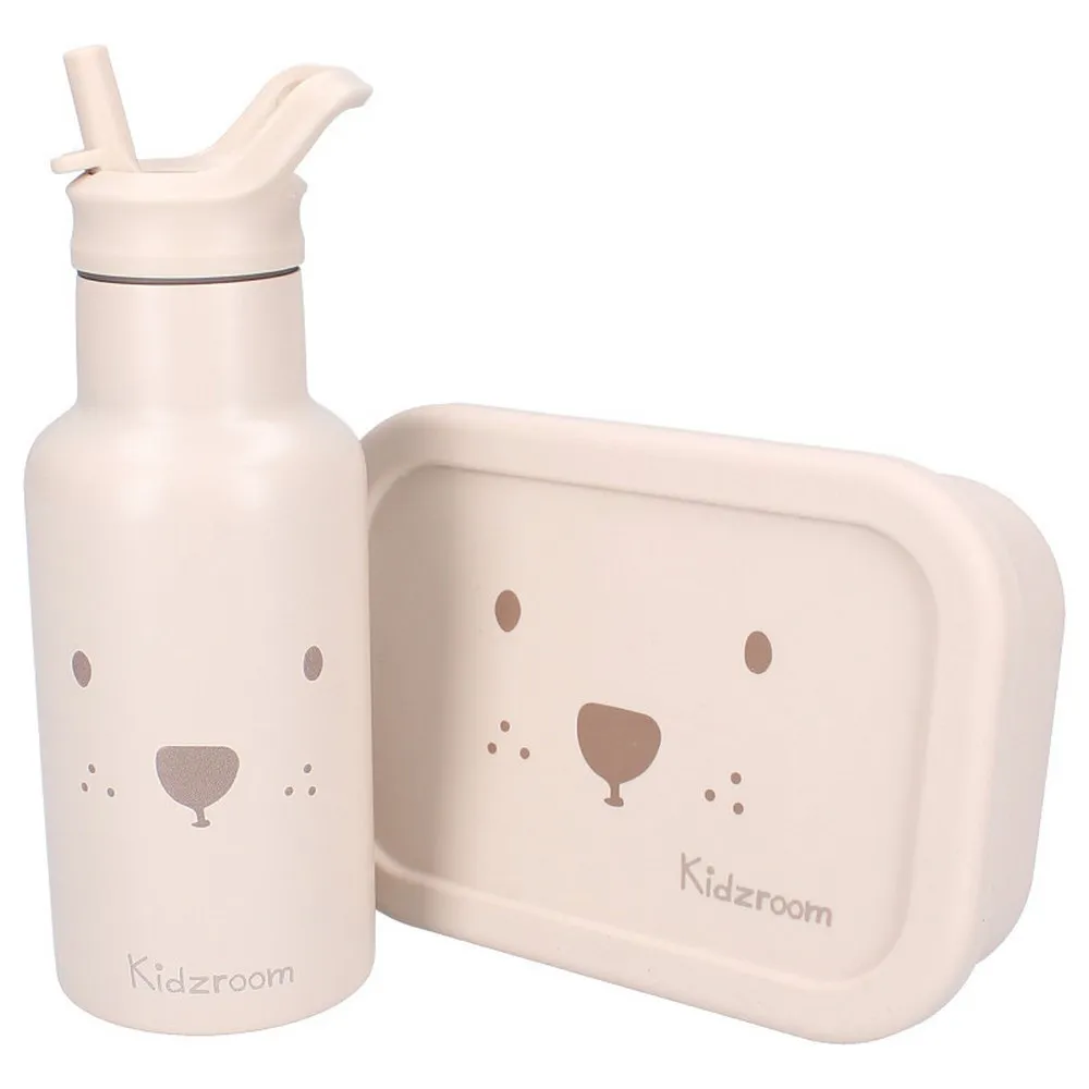 KIDZROOM KUTIJA ZA RUCAK BEARY EXCITED BEIGE 