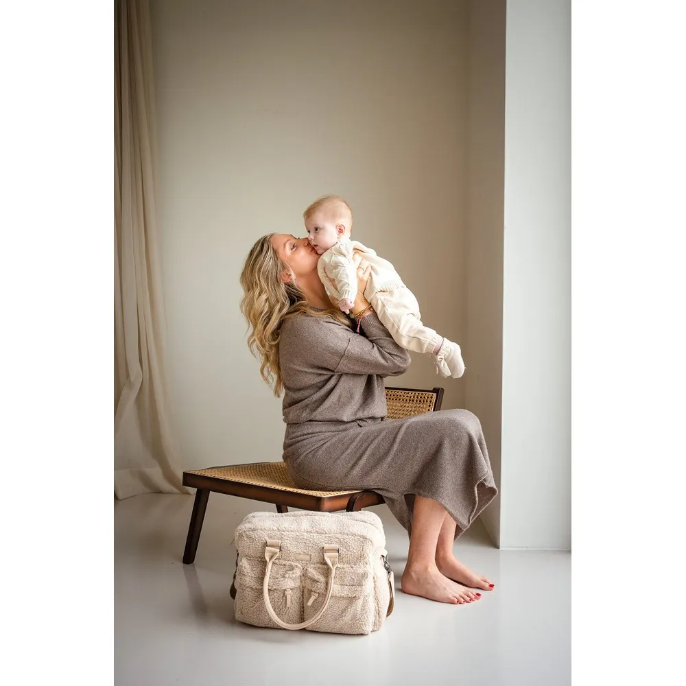 KIDZROOM TORBA ZA MAME CARE HELLO LITTLE ONE TEDDY BEIGE 