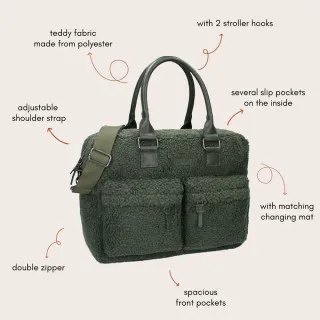 KIDZROOM TORBA ZA MAME CARE HELLO LITTLE ONE TEDDY ARMY 