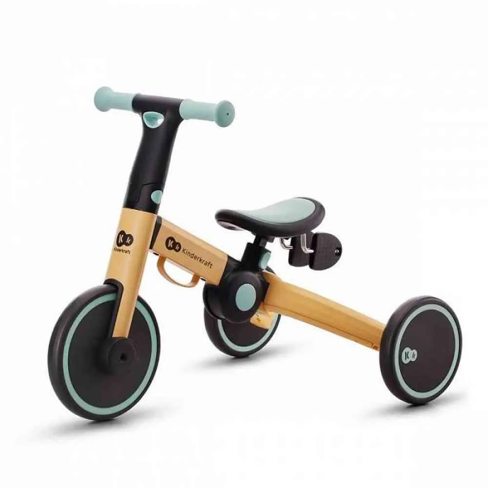 KINDERKRAFT TRICIKL 3U1 4TRIKE SUNFLOWER BLUE 