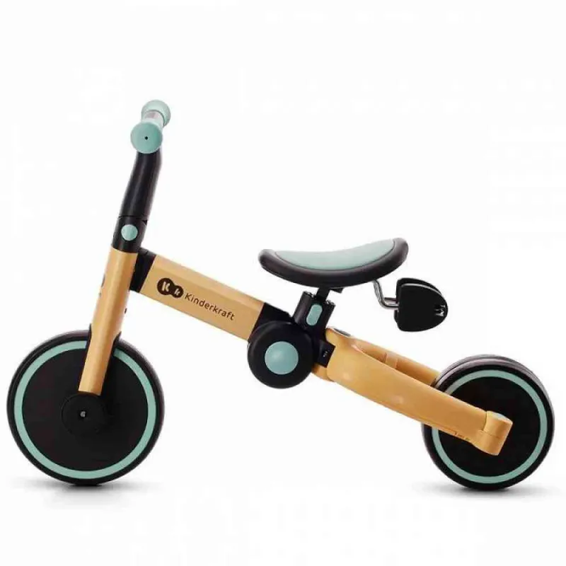 KINDERKRAFT TRICIKL 3U1 4TRIKE SUNFLOWER BLUE 