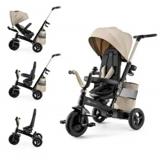KINDERKRAFT TRICIKL EASY TWIST 2U1 BEIGE 