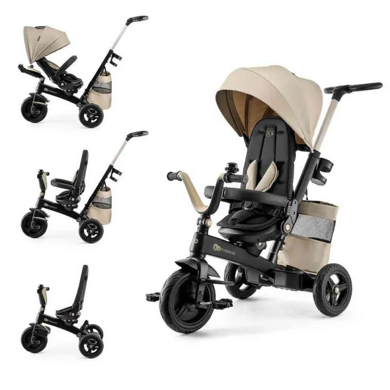 KINDERKRAFT TRICIKL EASY TWIST 2U1 BEIGE 