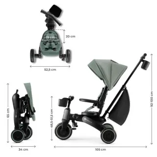 KINDERKRAFT TRICIKL JAZZ 2 GREEN 
