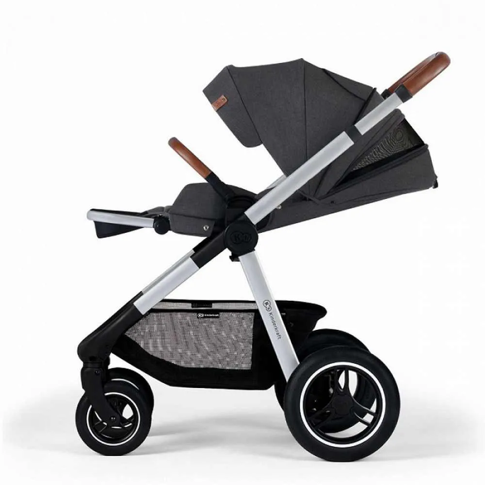 KINDERKRAFT KOLICA DUO SISTEM EVERYDAY DARK GREY