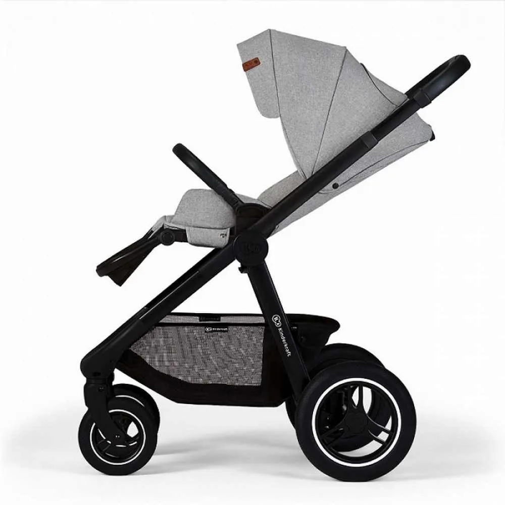 KINDERKRAFT KOLICA DUO SISTEM EVERYDAY LIGHT GREY