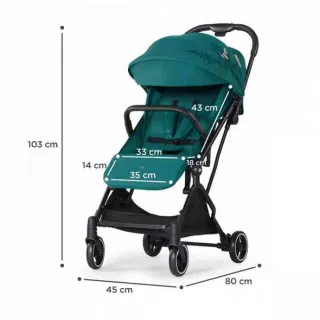 KINDERKRAFT KOLICA INDY 2 NATURE VIBES GREEN 