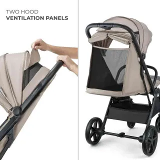 KINDERKRAFT KOLICA ZA BEBE LOOM LINEN BEIGE 